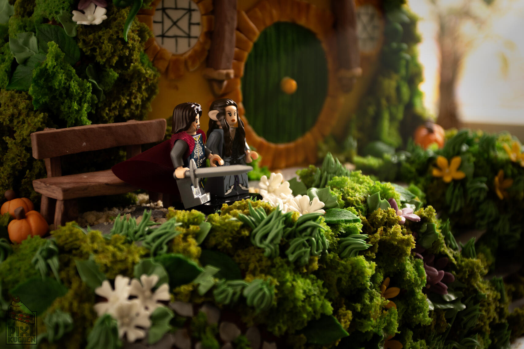 Hobbit Hochzeitskuchen